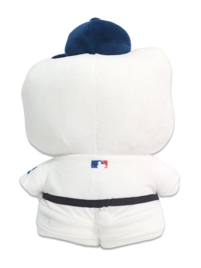 画像2: 【送料無料】FOCO HELLO KITTY TEAM COLOR BOW JERSEY PLUSH DODGERS