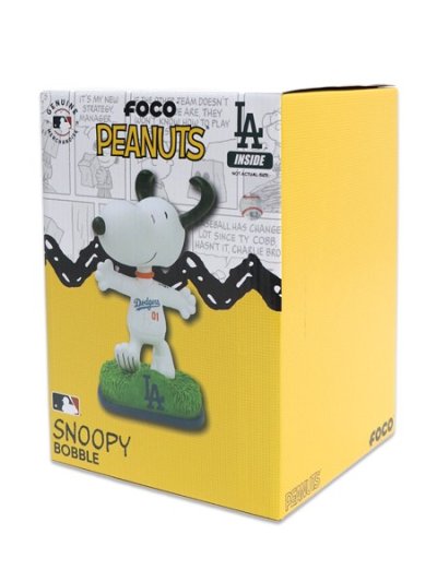 画像5: 【送料無料】FOCO PEANUTS SNOOPY BOBBLEHEAD DODGERS