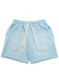 【送料無料】MOOJI MOOJI MJ SWEAT SHORTS AGED SKY BLUE