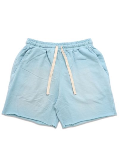 画像1: 【送料無料】MOOJI MOOJI MJ SWEAT SHORTS AGED SKY BLUE
