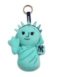 FOCO TEAMIE STATUE OF LIBERTY PLUSH KEYCHAIN YANKEES