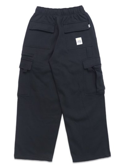 画像2: 【送料無料】PRO CLUB MISTER CARTOON CARGO SWEATPANT BLACK