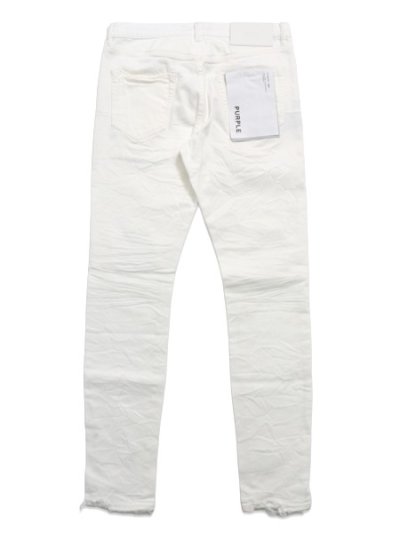 画像2: 【送料無料】PURPLE BRAND P001 SKINNY WHITE DISTRESS