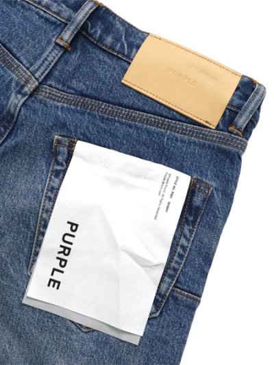 画像5: 【送料無料】PURPLE BRAND P001 SKINNY VAQUERO MID INDIGO