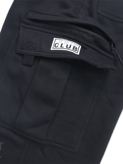 画像5: 【送料無料】PRO CLUB MISTER CARTOON CARGO SWEATPANT BLACK