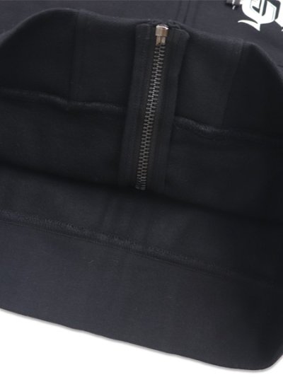 画像5: 【送料無料】PRO CLUB MISTER CARTOON CLOCKWORK BLACK ZIPUP HOODIE BLACK