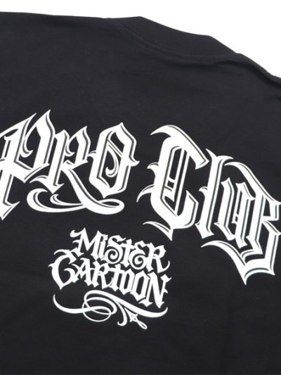 画像4: PRO CLUB MISTER CARTOON CHAINED TEE BLACK