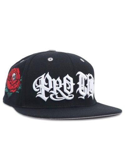 画像2: PRO CLUB MISTER CARTOON ROSE SNAPBACK BLACK