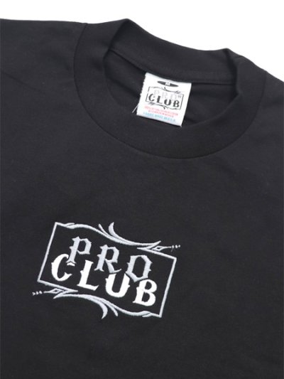 画像3: PRO CLUB MISTER CARTOON BOX LOGO TEE BLACK