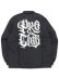 画像2: 【送料無料】PRO CLUB MISTER CARTOON LOVE BIRDS COACH JACKET BLACK (2)