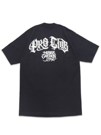 画像2: PRO CLUB MISTER CARTOON CHAINED TEE BLACK