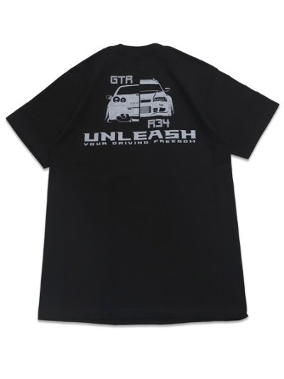 画像2: STREET WEAR SUPPLY GTR R34 SKYLINE UNLEASH TEE