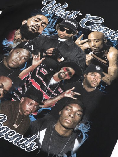 画像3: STREET WEAR SUPPLY WEST COAST OG LEGENDS TEE