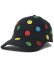 画像1: MARKET SMILEY ALLOVER DAD HAT BLACK (1)