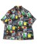 画像1: 【送料無料】MARKET SMILEY COLLAGE SS WOVEN SHIRT MULTI (1)