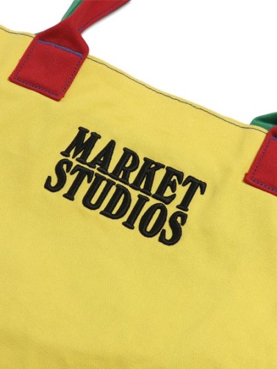 画像4: 【送料無料】MARKET SMILEY COLORBLOCK TOTE BAG MULTI