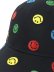 画像6: MARKET SMILEY ALLOVER DAD HAT BLACK (6)