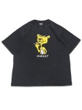 MARKET YELLOW PANTHER TEE WASHED BLACK