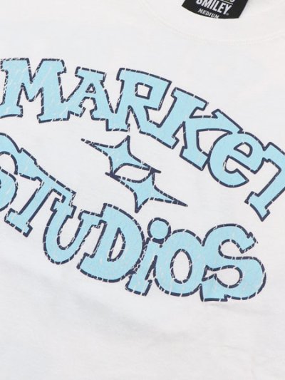 画像3: MARKET SMILEY OLD SCHOOL TEE WHITE
