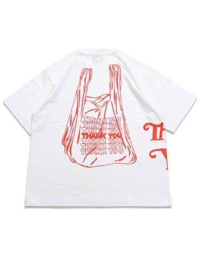 画像2: MARKET THANK YOU PLASTIC BAG TEE WHITE