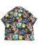 画像2: 【送料無料】MARKET SMILEY COLLAGE SS WOVEN SHIRT MULTI (2)