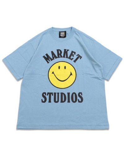 画像1: MARKET SMILEY MOOD TEE DUSK BLUE