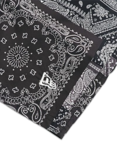 画像6: NEW ERA ORIENTAL PAISLEY EASY SHORTS BLACK