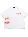 MARKET THANK YOU PLASTIC BAG TEE WHITE