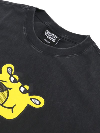 画像4: MARKET YELLOW PANTHER TEE WASHED BLACK