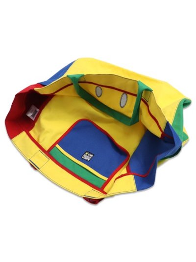 画像5: 【送料無料】MARKET SMILEY COLORBLOCK TOTE BAG MULTI