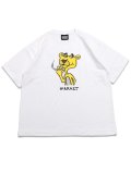 MARKET YELLOW PANTHER TEE WHITE