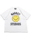 MARKET SMILEY MOOD TEE WHITE