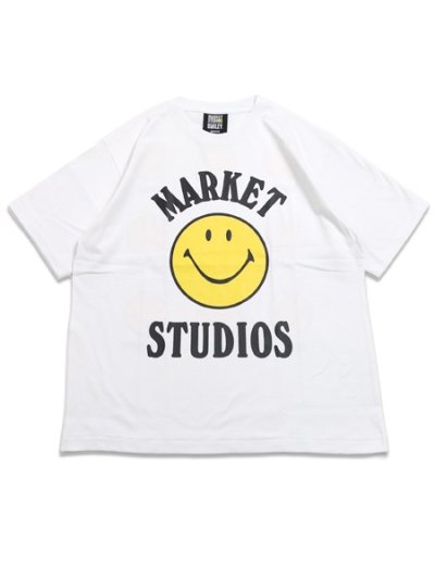 画像1: MARKET SMILEY MOOD TEE WHITE