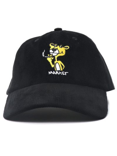 画像2: MARKET YELLOW PANTHER DAD HAT JET BLACK