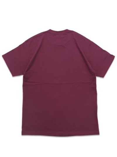 画像2: RECOGNIZE DONUT HOLE TEE BURGUNDY