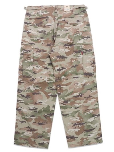 画像2: 【送料無料】LEVI'S XX CARGO BAGGY OMBRE CAMO SOFT CAMO GREEN