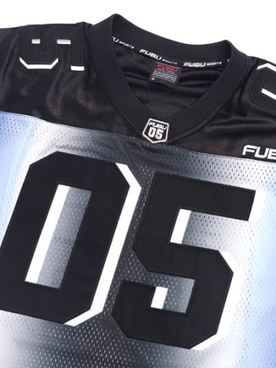 画像3: 【送料無料】FUBU OG GRADATION GAME SHIRTS BLACK