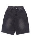 【送料無料】FUBU DENIM BUGGY SHORTS BLACK