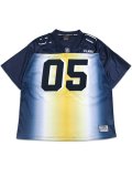【送料無料】FUBU OG GRADATION GAME SHIRTS NAVY