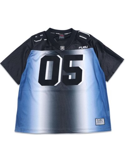 画像1: 【送料無料】FUBU OG GRADATION GAME SHIRTS BLACK
