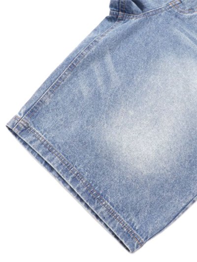 画像6: 【送料無料】FUBU DENIM BUGGY SHORTS L.BLUE