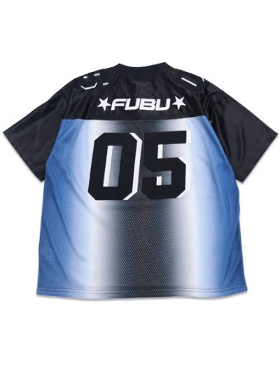画像2: 【送料無料】FUBU OG GRADATION GAME SHIRTS BLACK