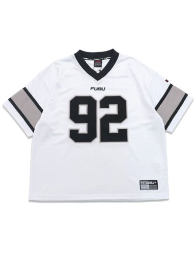 画像1: FUBU GAME SHIRTS WHITE