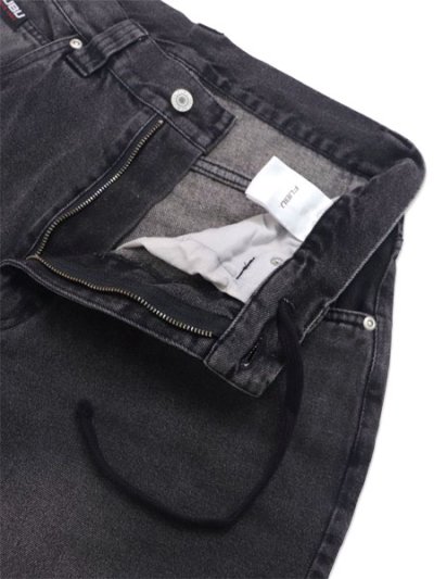 画像4: 【送料無料】FUBU DENIM BUGGY SHORTS BLACK