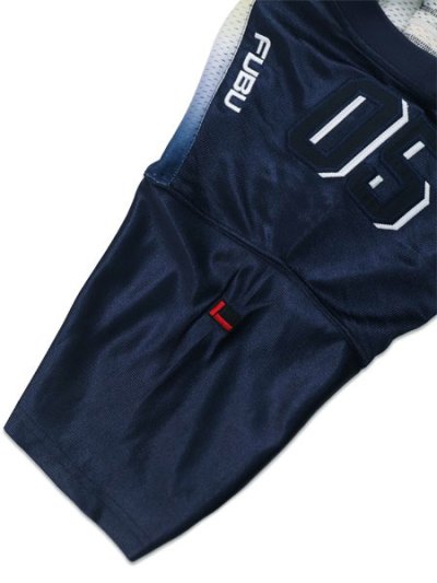 画像6: 【送料無料】FUBU OG GRADATION GAME SHIRTS NAVY