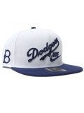 NIKE COOPERSTOWN DF PRO STRUCTURED SQUARE BILL CAP BKD WH/LBL