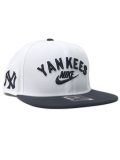 NIKE COOPERSTOWN DF PRO STRUCTURED SQUARE BILL CAP NYY 1927 WH/PB