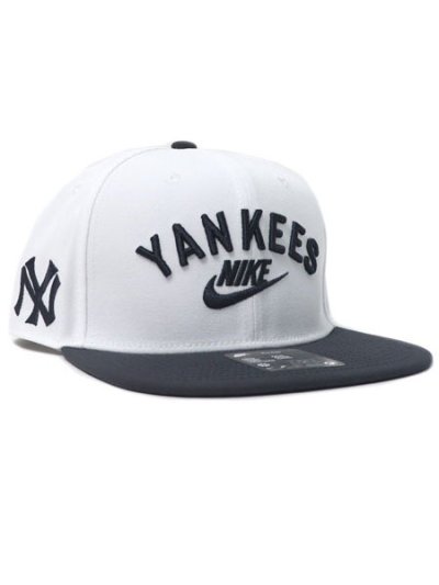 画像1: NIKE COOPERSTOWN DF PRO STRUCTURED SQUARE BILL CAP NYY 1927 WH/PB