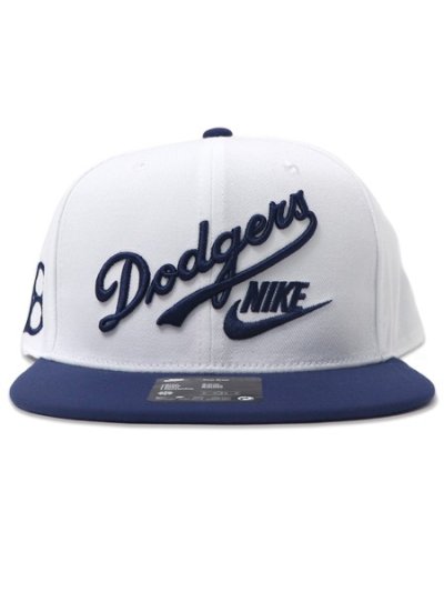 画像2: NIKE COOPERSTOWN DF PRO STRUCTURED SQUARE BILL CAP BKD WH/LBL