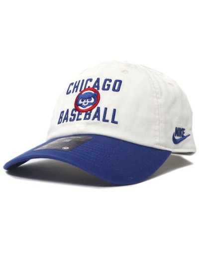 画像1: NIKE COOPERSTOWN CLUB UNSTRUCTURED CAP CUBS 1978 SAIL/RUSH BLUE